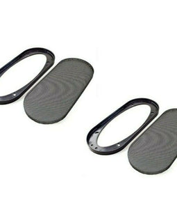 (2) American Terminal universal 4" x 10" grill<br/>universal 4x10" speaker coaxial component protective grills covers