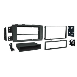 Metra 99-7334 Single or Double-DIN Car Stereo Dash Kit - Compatible Fits for Kia Borrego 2009-10