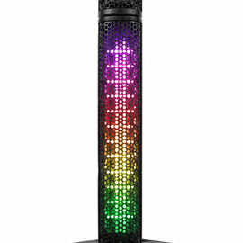 2 Pack MR DJ ELITE All-In-One 8" Portable Bluetooth Line Column Array Speaker