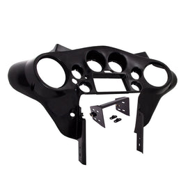 Saddle Tramp 95-HDIF-NP Double DIN Inner Fairing Stereo Dash Kit Unpainted