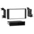Metra 99-7019 Double-DIN Car Stereo Dash Kit - Compatible Fits for Mitsubishi Mirage 2017-2022 / Mirage G4 2017-2022