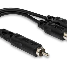 Hosa YRA-104 Y Cable RCA Male to Dual RCA Female