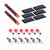 Tsunami TSX-PWR4 50Ft Spool Red 4ga w/Acc Kit