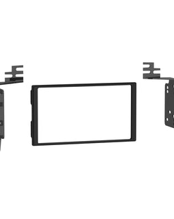 Metra 95-7321 Double DIN Installation Dash Kit - Compatible Fits for Hyundai/Kia - Accent 2006-2011/Rio 2006-2011/Sport 2005-2010