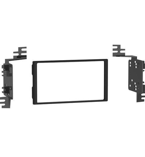 Metra 95-7321 Double DIN Installation Dash Kit - Compatible Fits for Hyundai/Kia - Accent 2006-2011/Rio 2006-2011/Sport 2005-2010