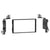 Metra 95-7321 Double DIN Installation Dash Kit - Compatible Fits for Hyundai/Kia - Accent 2006-2011/Rio 2006-2011/Sport 2005-2010