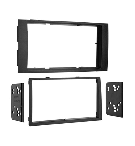 Metra 95-9009 Double DIN Installation Kit - Compatible Fits for Volkswagen Touareg/Touareg 2 2004-2010