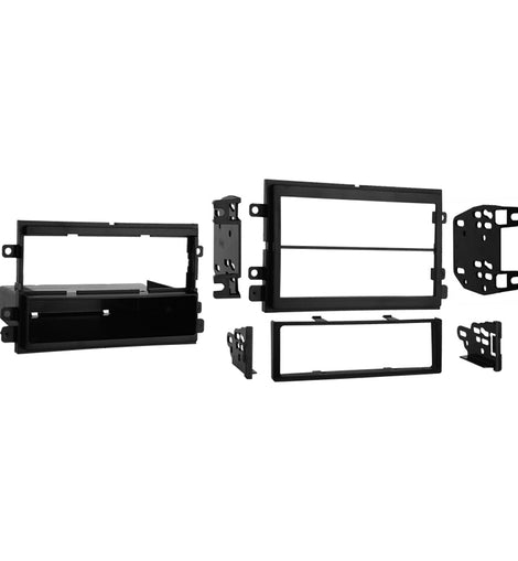 Metra 99-5807 Single-DIN Car Stereo Dash Kit - Compatible Fits for Ford/Lincoln/Mercury Multi Kit 2004-2010