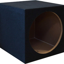 Absolute SS-12 Single 12" Sealed Subwoofer Enclosure Empty Sub Box