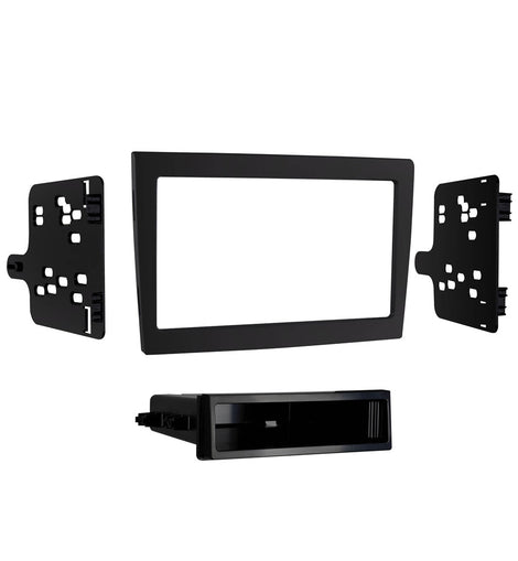 Metra 99-9606B Single/Double-DIN Car Stereo Dash Kit - Compatible Fits for Porsche 997 2005-2012