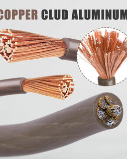 American Terminal ATP8G100BK 8GA 100' Black Power Ground Wire Car Audio Amplifier Marine Cable