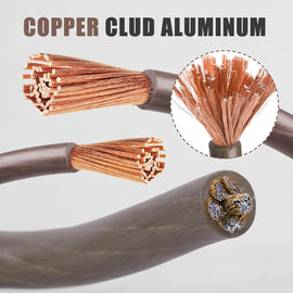 American Terminal ATP8G100BK 8GA 100' Black Power Ground Wire Car Audio Amplifier Marine Cable