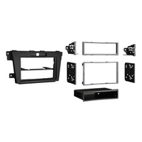 Metra 99-7520B Single/Double-DIN Car Stereo Black Dash Kit - Compatible Fits for MAZDA CX-7 10-12