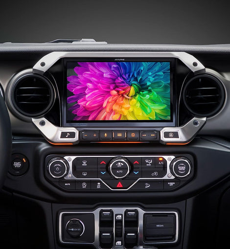 Alpine i509-WRA-JL 9” Receiver for 2018–Up Jeep Wrangler 2020-Up Jeep Gladiator
