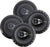 4 Speakers Rockford Fosgate R165X3 6.5" 180W 3 Way Car Audio Coaxial Speakers Stereo
