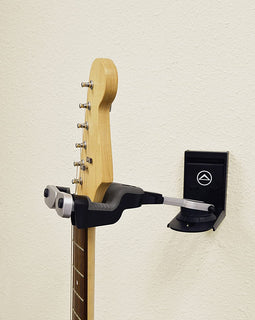 Ultimate Support GS-10PRO Genesis® Series Adjustable Professional Guitar Hanger with Self-closing Security Gates – Slatwall and Wall Mount