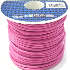 American Terminal ATPW16-100PI 16GA 100' Pink Primary Remote Power Ground Wire