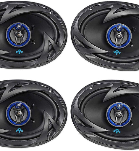 2 Pairs AUTOTEK ATS693 800W Peak (400W RMS) 6