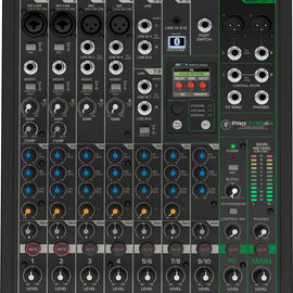 Mackie ProFX10v3+ Series 10-Channel Analog Mixer for Studio-Quality Recording and Live Streaming With Enhanced FX, USB Recording Modes and Bluetooth