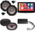 Alpine ILX-F509 Halo9 9" Multimedia Touchscreen Receiver w/ 1 Pair Alpine SXE-1751S 6.5" Comp & SXE-6926S 6x9 Coax including Power Pack