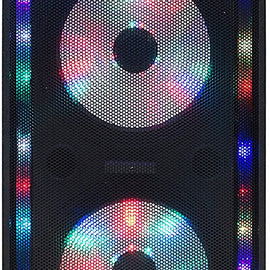 MR DJ MASTER 5200 Double 15" Bluetooth Speaker <br/>Professional Dual 15” 3-Way Full-Range Powered/Active DJ PA Multipurpose Live Sound Bluetooth Loudspeaker