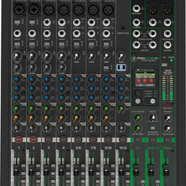 Mackie ProFX12v3+ Series 12-Channel Analog Mixer for Studio-Quality Recording and Live Streaming With Enhanced FX, USB Recording Modes and Bluetooth