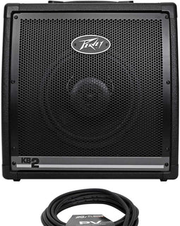 Peavey KB 2 50 Watt Keyboard Amplifier Combo Speaker & PV 20' Ft. 1/4" to 1/4' Cable