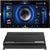 Alpine iLX-W670 Receiver Apple CarPlay, Android Auto + KTA-450 4-Ch Power Pack Amplifier