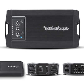 Rockford Fosgate T750x1BD Power 500 Watts Watt Class-AD Mono Channel Amplifier + 4 Gauge Amplifier Installation Wiring Kit