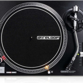 Reloop RP-2000MK2 QUARTZ-DRIVEN DJ TURNTABLE WITH DIRECT DRIVE