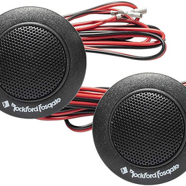 Rockford Fosgate PRIME R1T-S 160W Peak (80W RMS) 1" Mylar Balanced Dome Car Tweeters