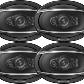 2 Pioneer TS-A6987S 6" x 9" 5-Way 700W Max 4-Ohms Car Audio Coaxial Speakers