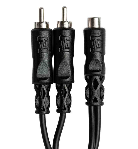 Hosa YRA-105 Y Cable, RCAF to Dual RCA