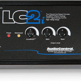 Audio Control LC2i 2 Channel Line Out Converter with AccuBASS Subwoofer Control