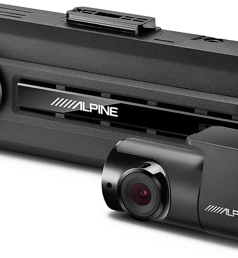 Alpine DVR-C310R Wi-Fi-Enabled Dashboard Dash Cam HD Video Recording + Rear Camera