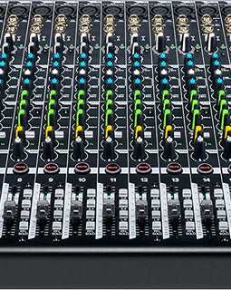 Mackie ProFX22v3 22-Channel Mixer USB Onyx Mic Preamps GigFX effects engine Unpowered