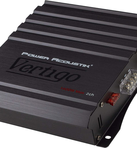 Power Acoustik VA2-1400D Vertigo Series 2Ch Full Range Amplifier