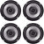 2 Pair Alpine S2-S65 480W 6.5" Type S Series 2-Way Coaxial Car Speakers
