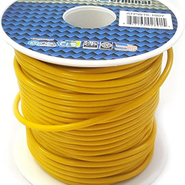 American Terminal ATPW16-100Y 16GA 100' Yellow Primary Remote Power Ground Wire