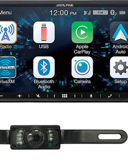 Alpine ILX-W770 7" Wireless Apple CarPlay Android Auto & CAM600 Camera Electrical Tape