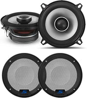 Alpine S2-S50 S-Series 5.25" Coaxial & KTE-S50G 5.25" S-Series Speaker Grill Bundle