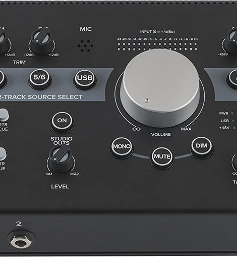 Mackie Big Knob Series, 4x3 Studio Monitor Controller 192kHz USB I/O (BIG KNOB STUDIO PLUS)