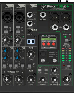 Mackie ProFXv3 6-Channel Professional Effects Mixer with USB + Software