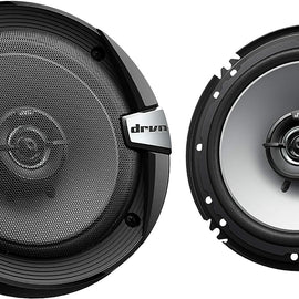 Jvc CS-DR162 600W Peak (100W RMS) 6.5" DRVN Series 2-Way Coaxial Car Speakers