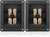 American Terminal 2PCS Rectangle 4-Way Speaker Box Terminal Cup