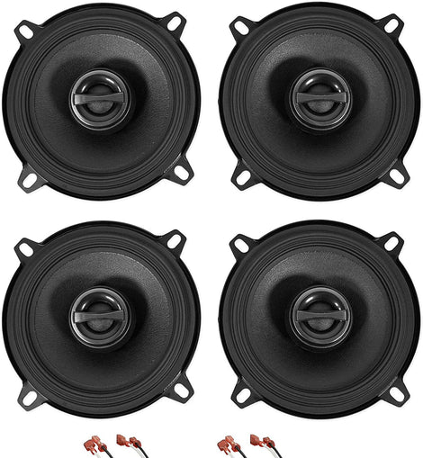2 Pair Alpine S2-S50 Side Panel+Door Speaker Fit 1988-96 Jeep Cherokee