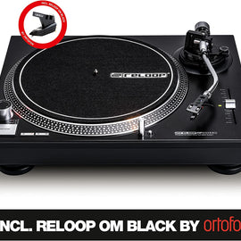 Reloop RP-2000MK2 QUARTZ-DRIVEN DJ TURNTABLE WITH DIRECT DRIVE