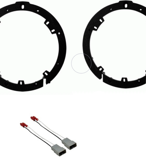 Absolute Door Speaker Adapter Plates 6.5