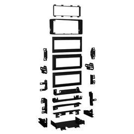 Metra 99-4644 Single-DIN Car Stereo Premium Multi-Kit With Mounting Brackets - Compatible Fits for GM