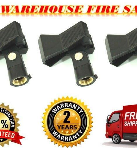 3 Hosa MHR-122 (Universal Spring Clip Mic Holder)